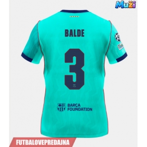 Lacne Muži Futbalové dres Barcelona Alejandro Balde #3 2026-27 Krátky Rukáv - Tretina
